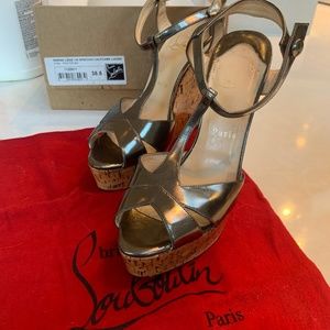Christian louboutin Marina Liege Sandal - Size 38.